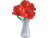 Vase of Roses